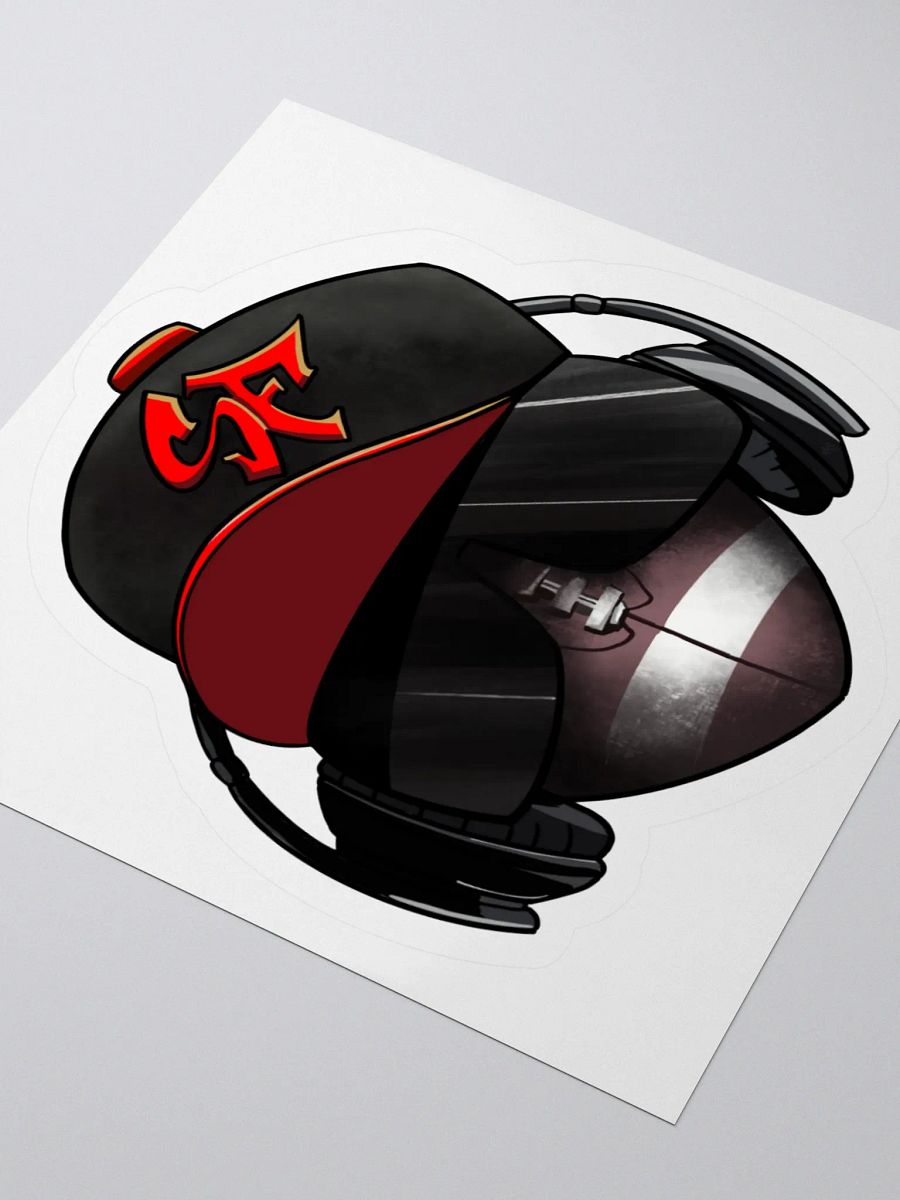 SF Football Sticker product image (7)