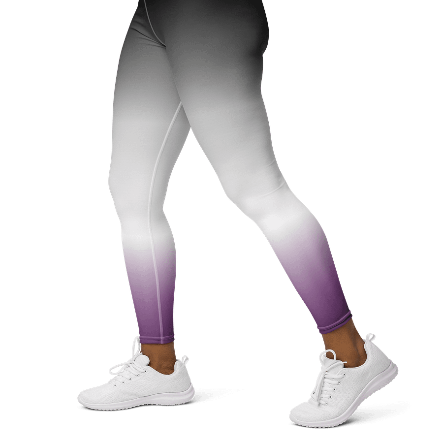 Asexual Pride Gradient Leggings product image (3)