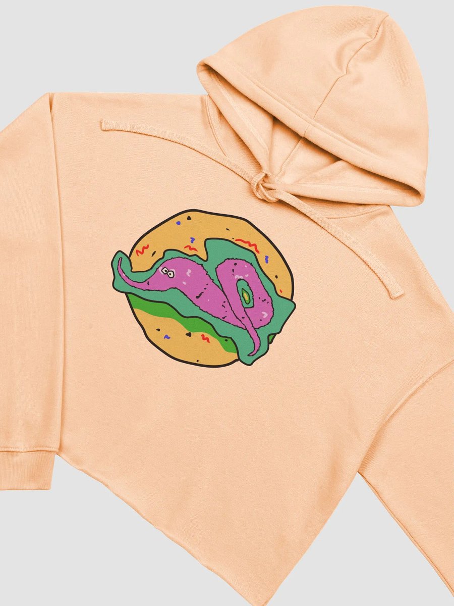 Vaporworm fleece crop hoodie product image (4)