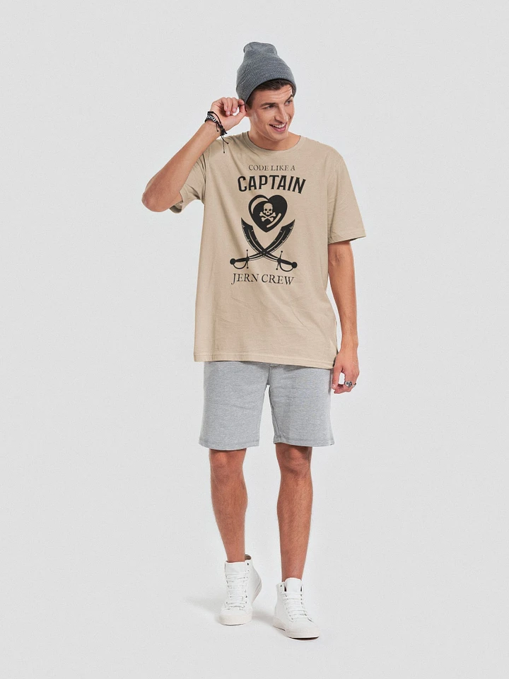 Code like a Captain Basic T-Shirt M product image (11)