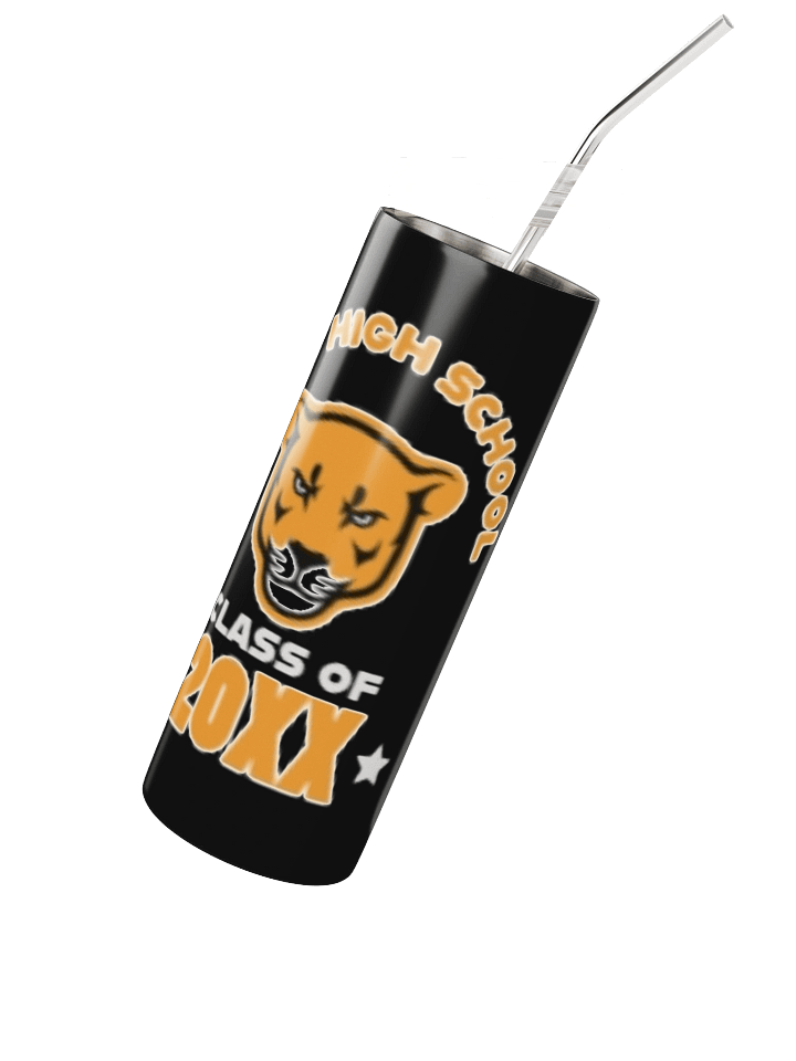 Gray High School Class of 20XX Stainless Steel Tumbler product image (4)