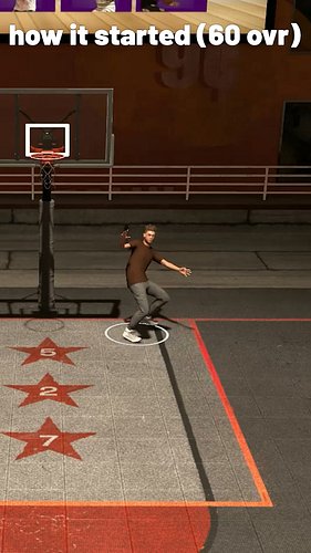 stetige verbesserung in #nba2k26 #nba #nba2k #basketball 

how it started and how it's going