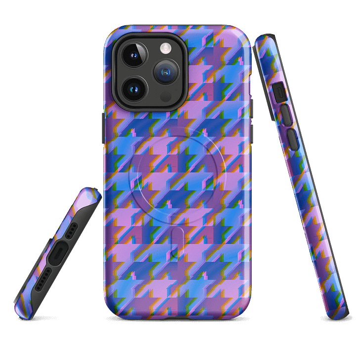 Houndsglitch x Vaporwave MagSafe® Tough Case for iPhone® product image (2)
