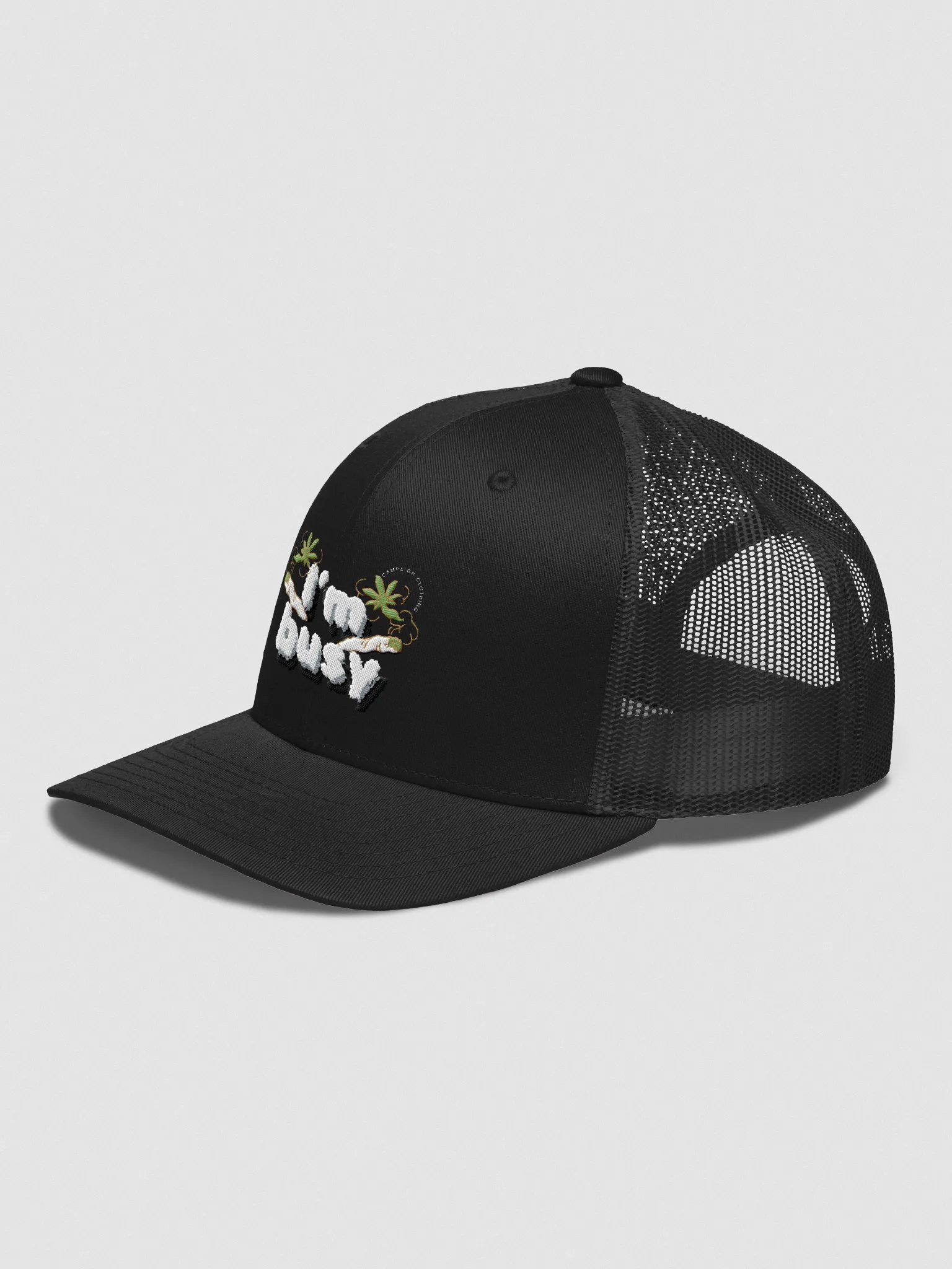 [Stoner's Haven] I'm busy Trucker Hat product image (8)