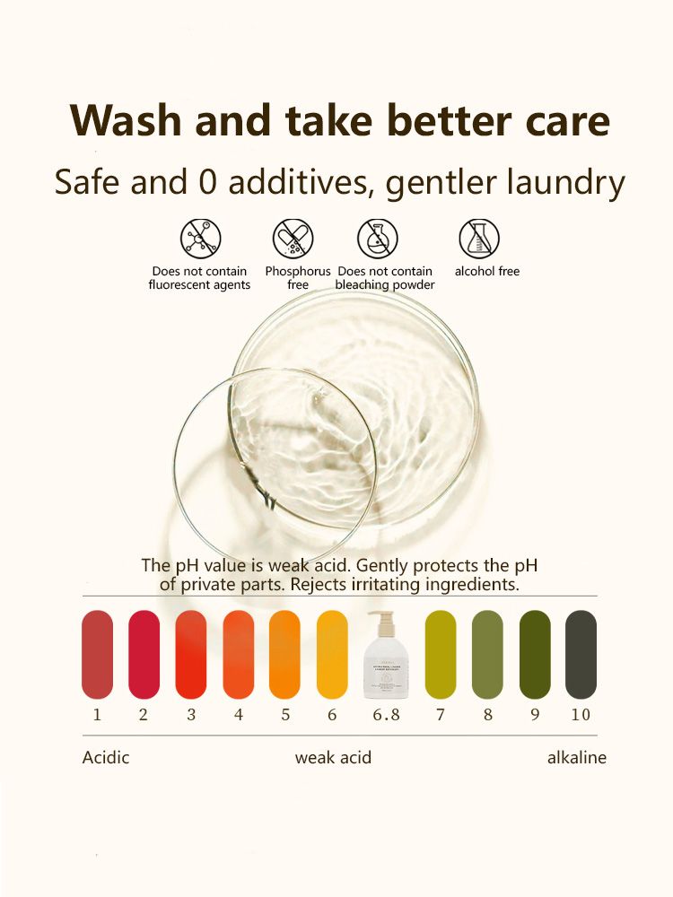 Lerunkey Specialized Detergent for Lingerie 4X Blood Stain Removal Soft and Hand Care Special fragrance 300ml product image (4)