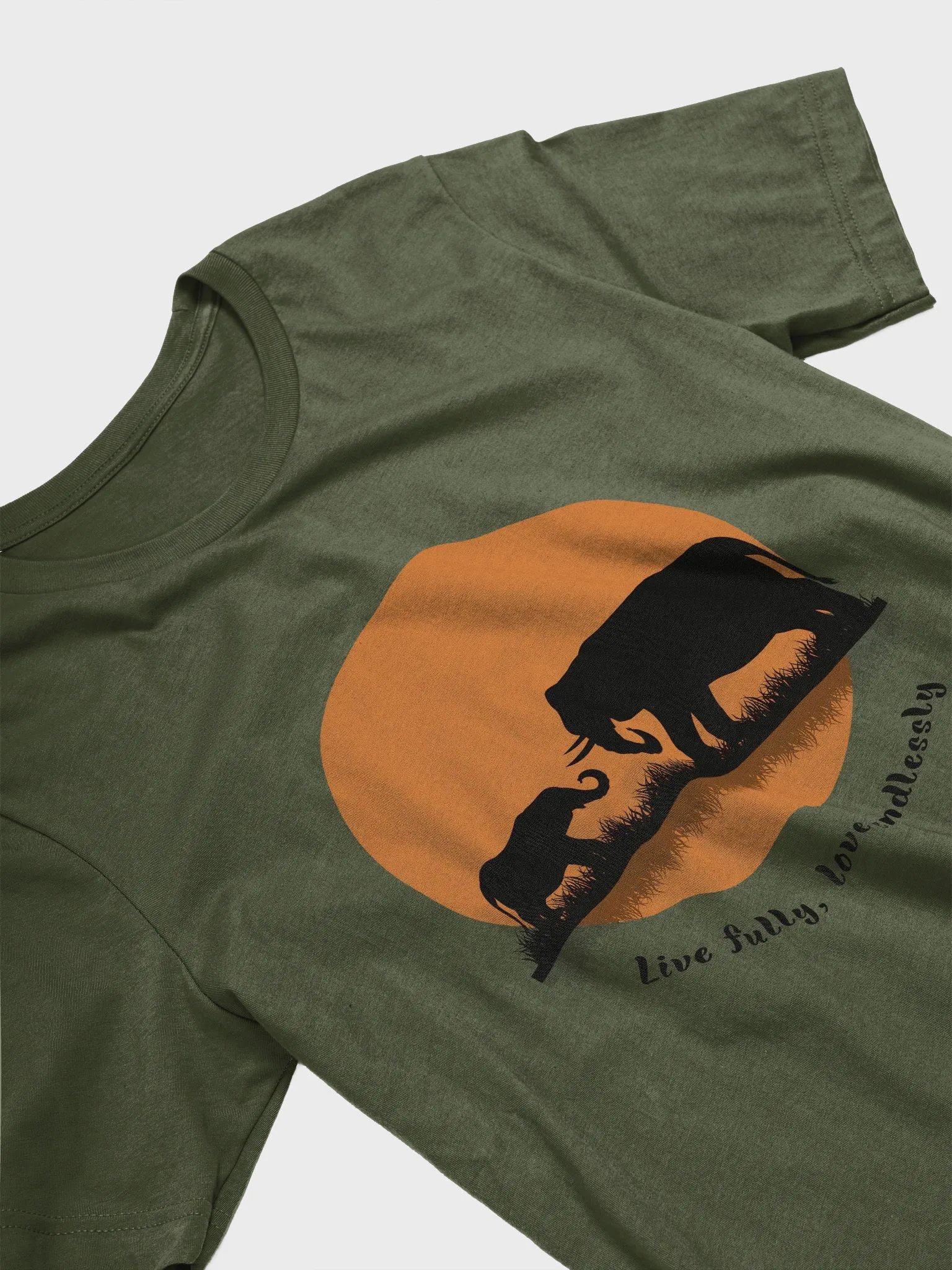 Sunset Elephants T-Shirt product image (5)