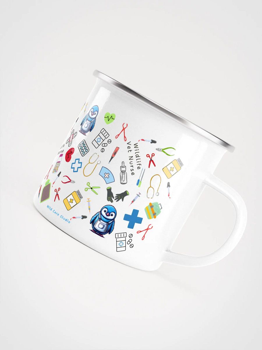 Wildlife Vet Nurse Little Blue Penguin Adventure Essential Enamel Mug product image (5)