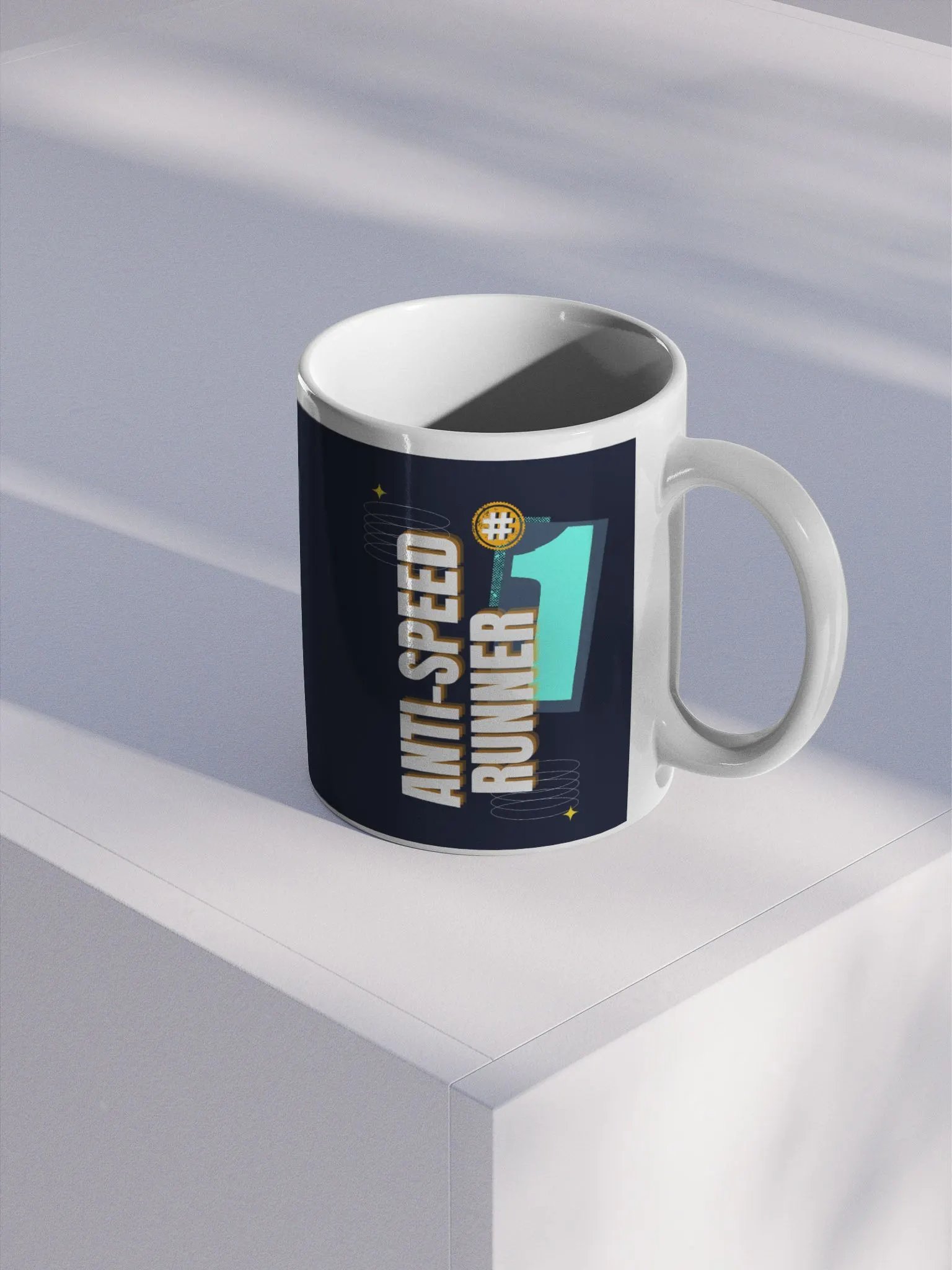 #1 Anti-Speed Runner Mug product image (2)