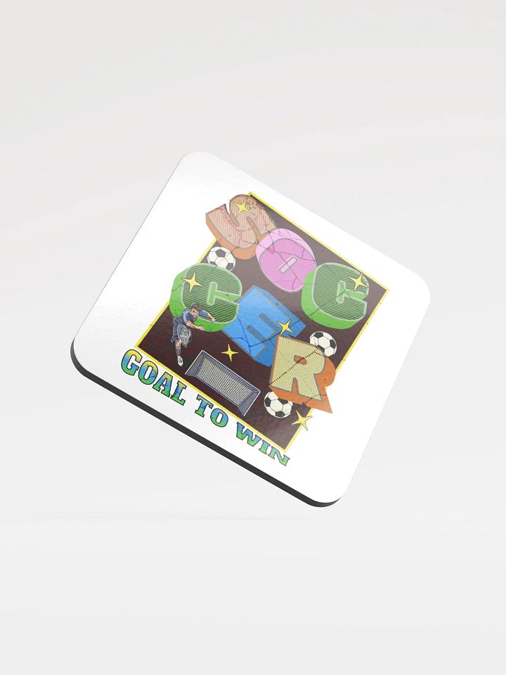 Goal To Win Soccer Sensation Coaster Set product image (1)