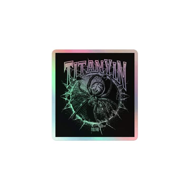 2025 TITAN YIN HOLO STICKER product image (1)