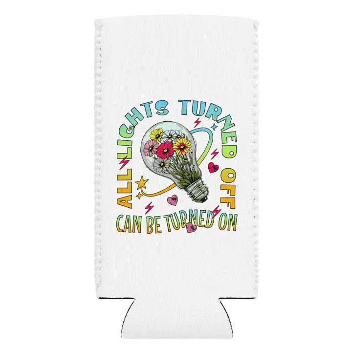 All Lights Turned Off Blooming Inspiration Can Cooler product image (2)