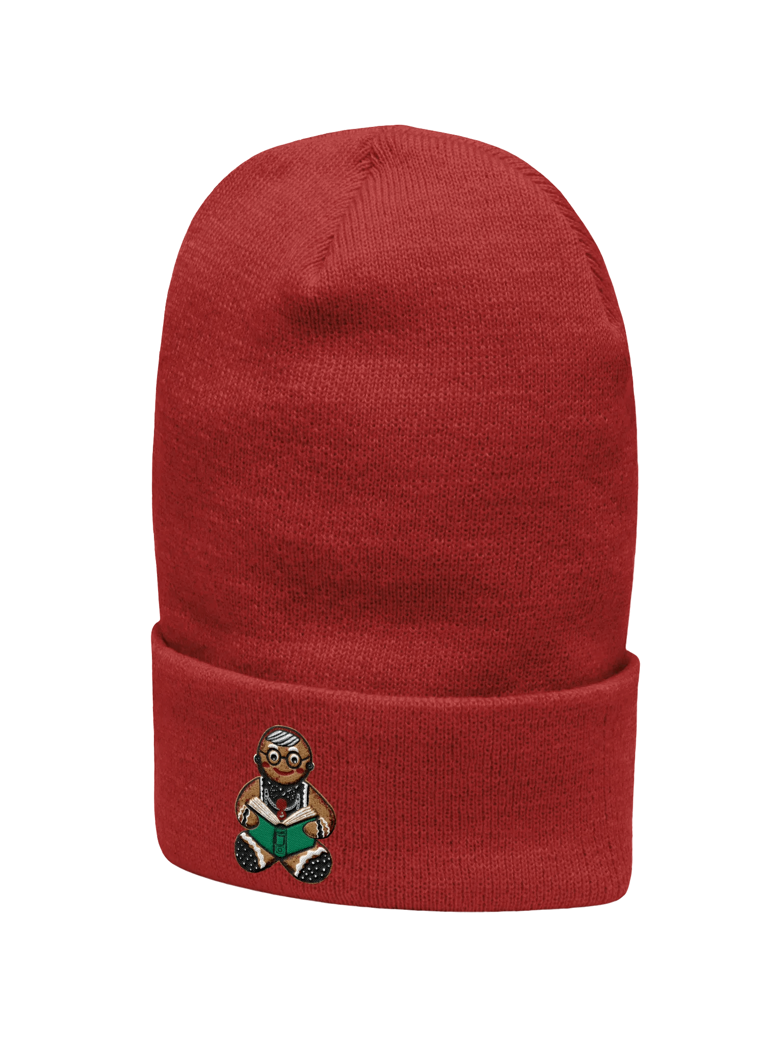 Goth Ginger Reading Embroidered Beanie (LIMITED TIME EDITION) product image (7)