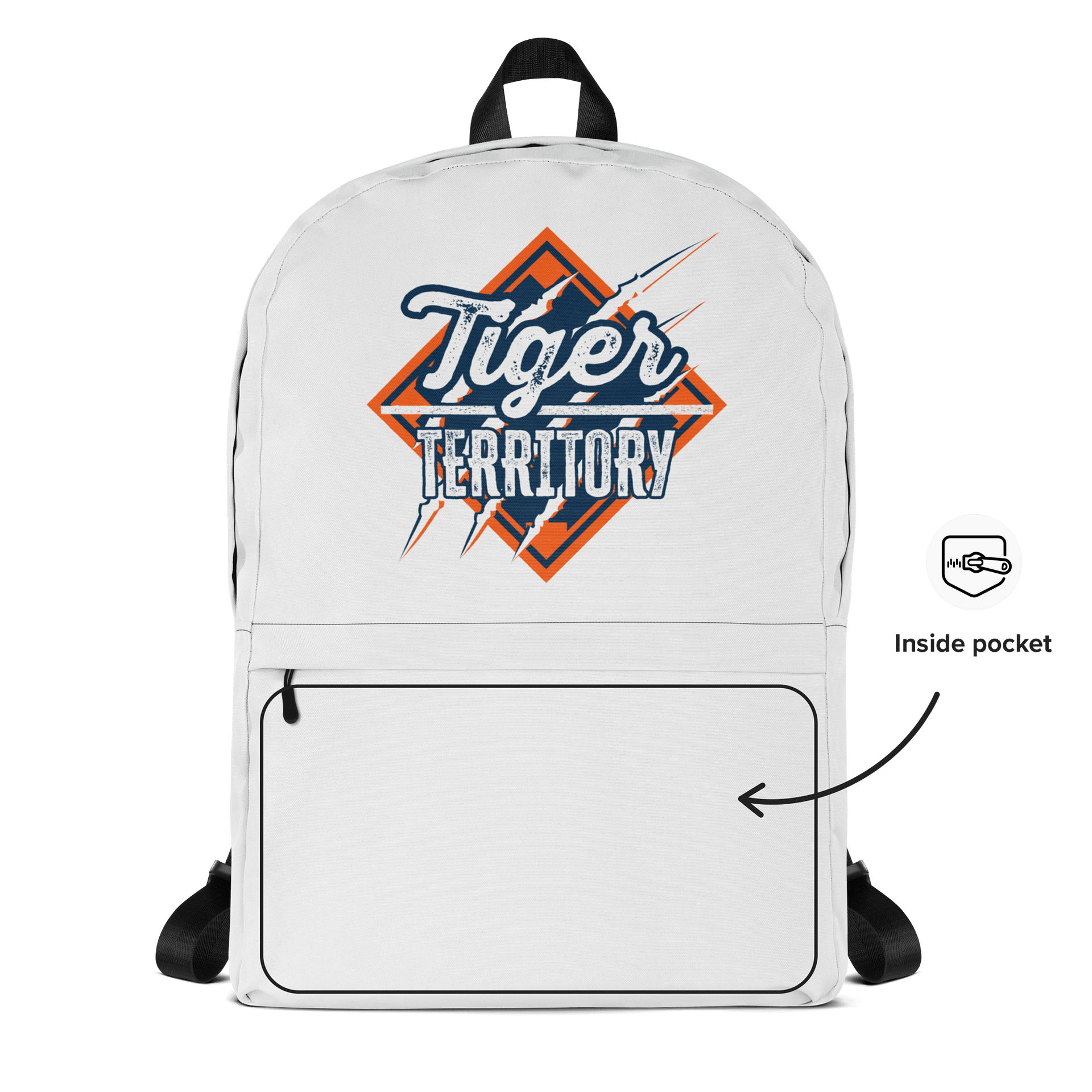 White Backpack product image (3)