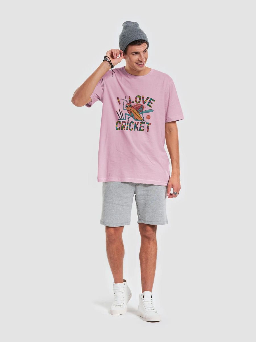 Fun I Love Cricket T-Shirt for Sports Lovers product image (94)