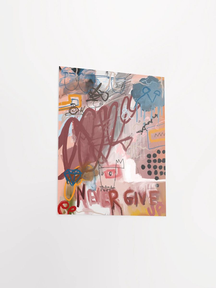 'Never Give Up' Poster product image (5)