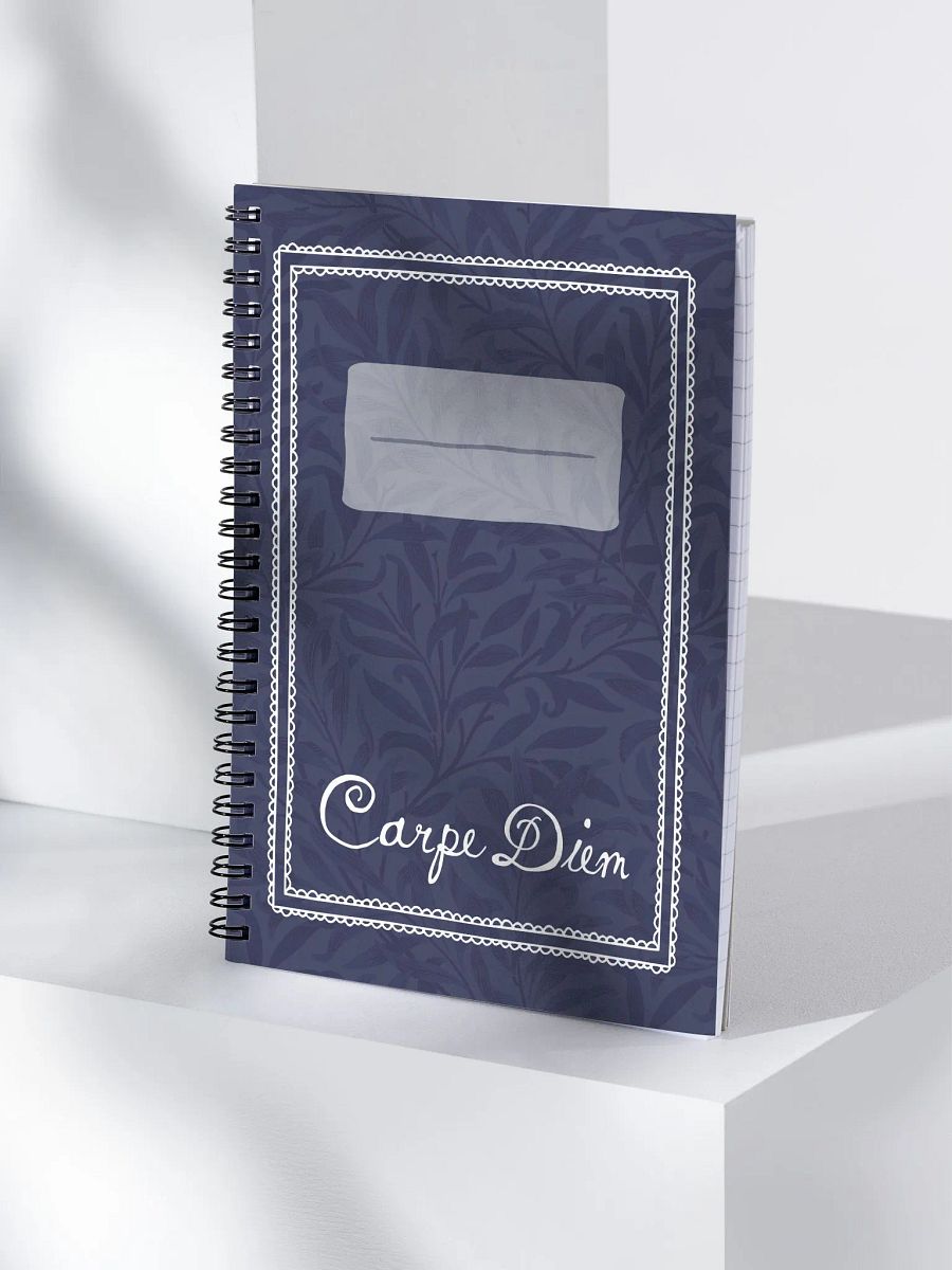 Carpe Diem Notebook Blue product image (6)