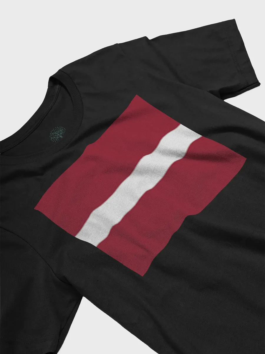 Exclusive Graphic Grove Supersoft Unisex Latvian Flag T-Shirt product image (5)