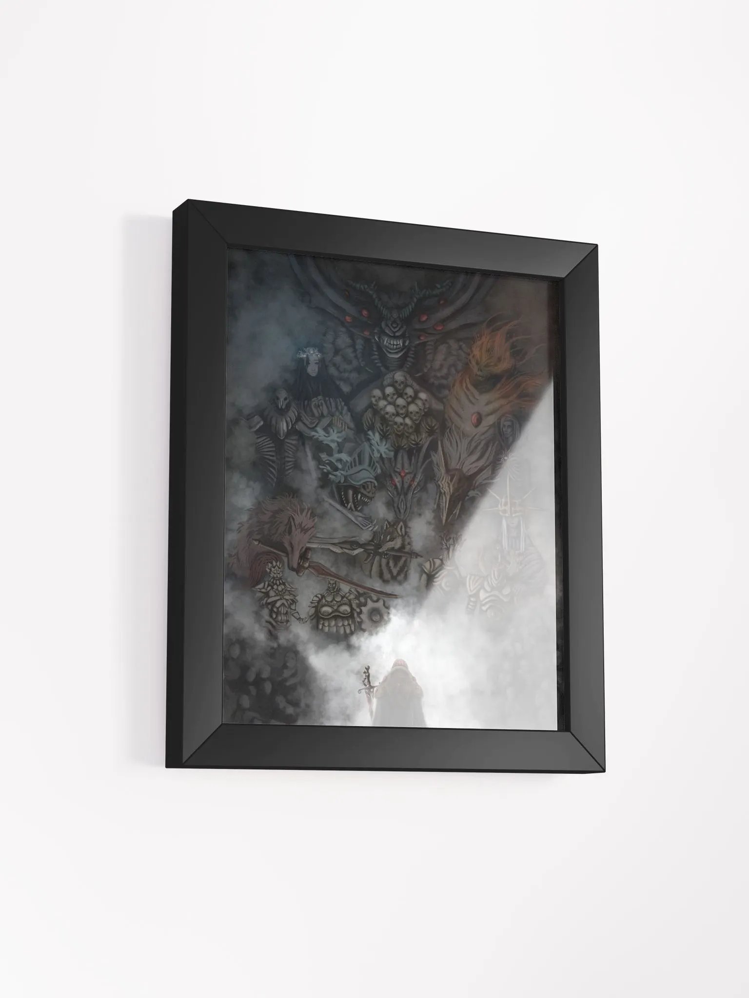 'Fog Wall' Framed Print product image (2)