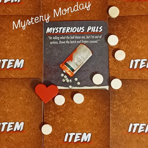 That doesn't look safe.... 
Do you know which board game this card comes from?  This one is a solo game that I love and is re...