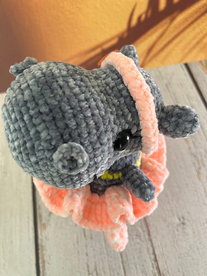 Clariele (dancing hippo amigurumi) product image (4)