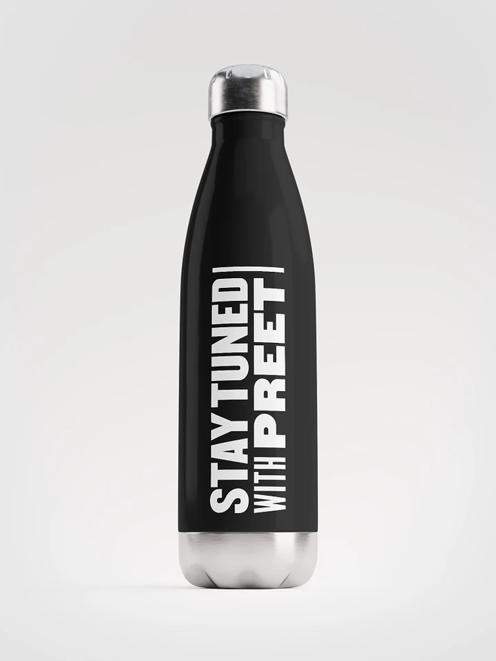 Stay Tuned Steel Water Bottle product image (1)
