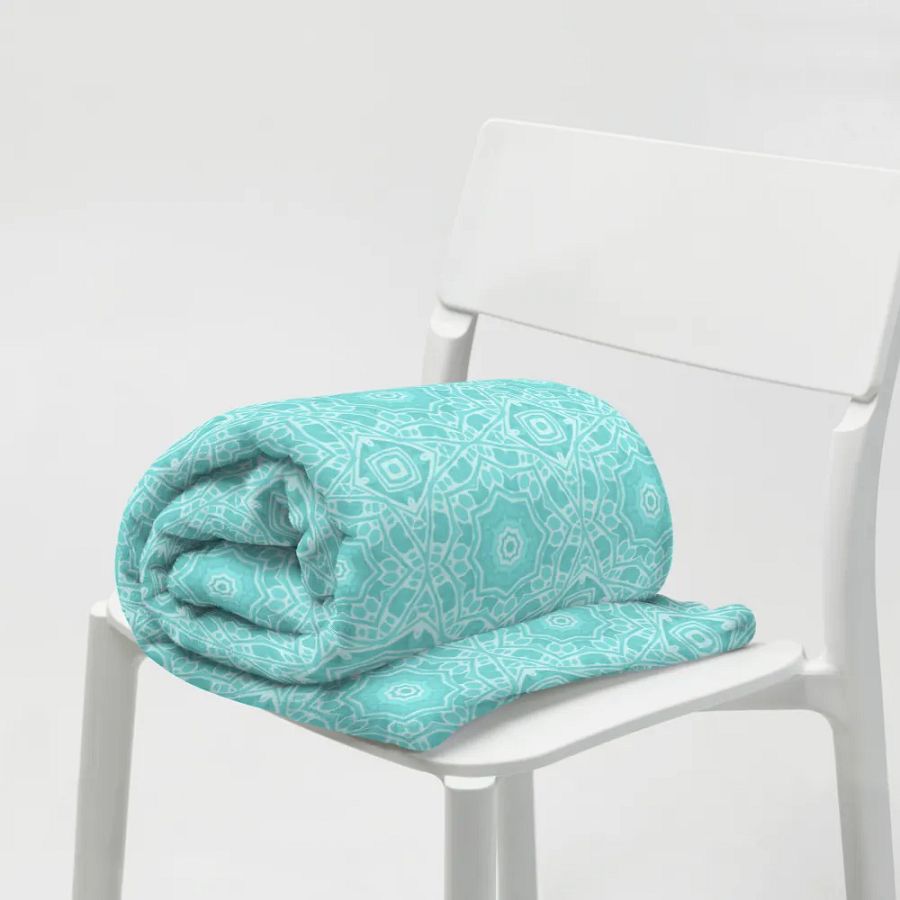 Symmetry Serenity Throw Blanket product image (19)
