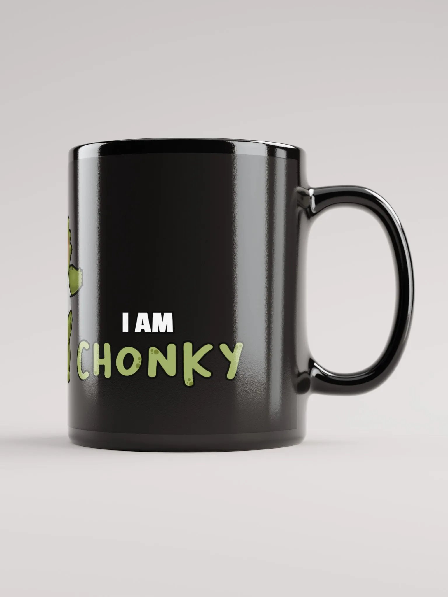 I am CHONKY - Mug Black product image (2)