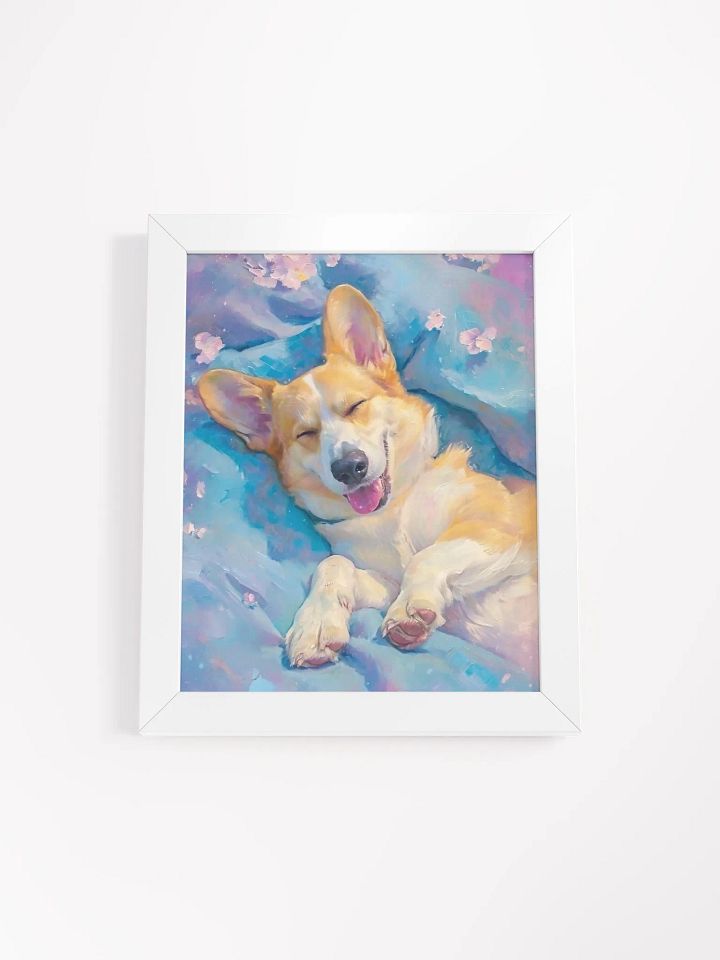 Tranquil Corgi Dreams Framed Poster product image (1)