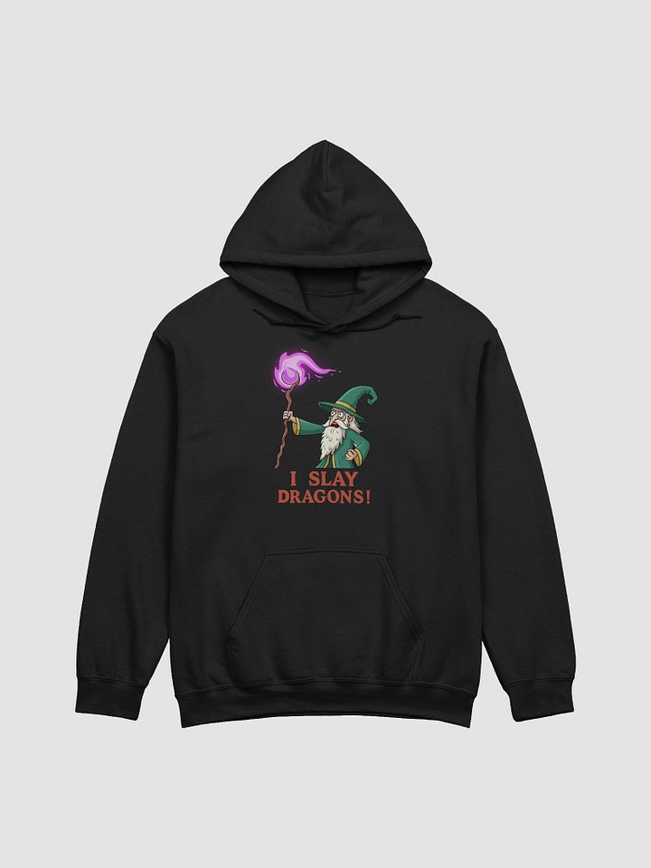 “I Slay Dragons” – Jon Arthon Wizard Hoodie product image (1)
