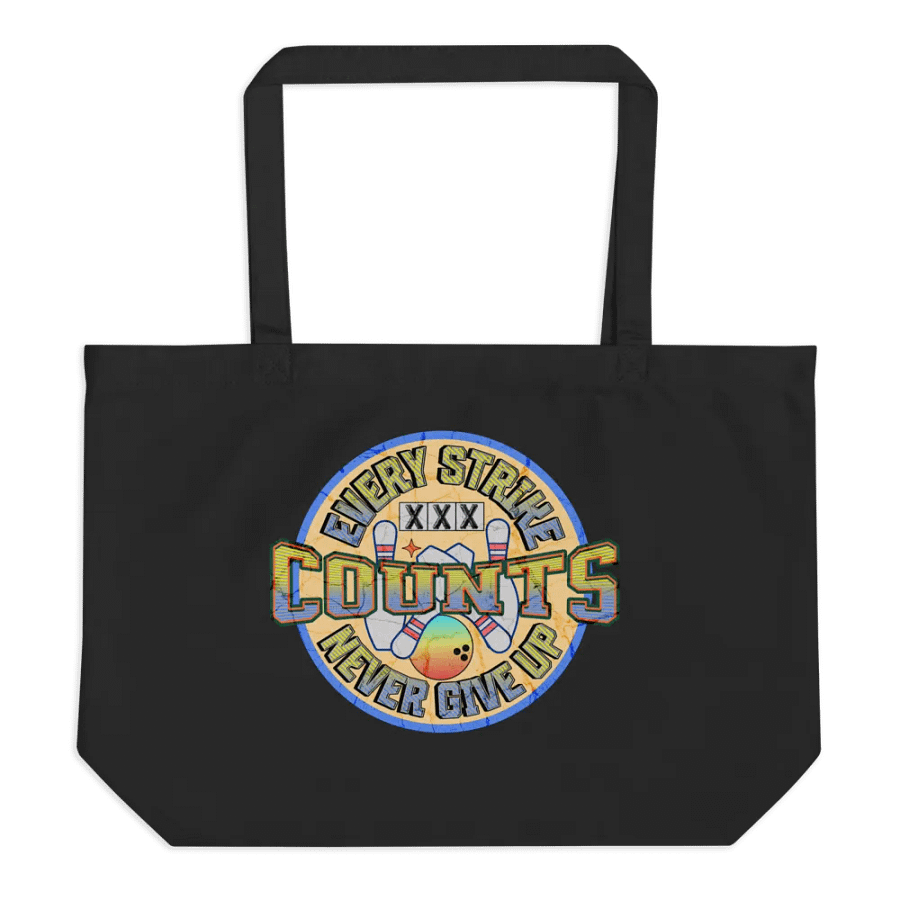 Every Strike Counts Bowling Persist Tote Bag product image (1)