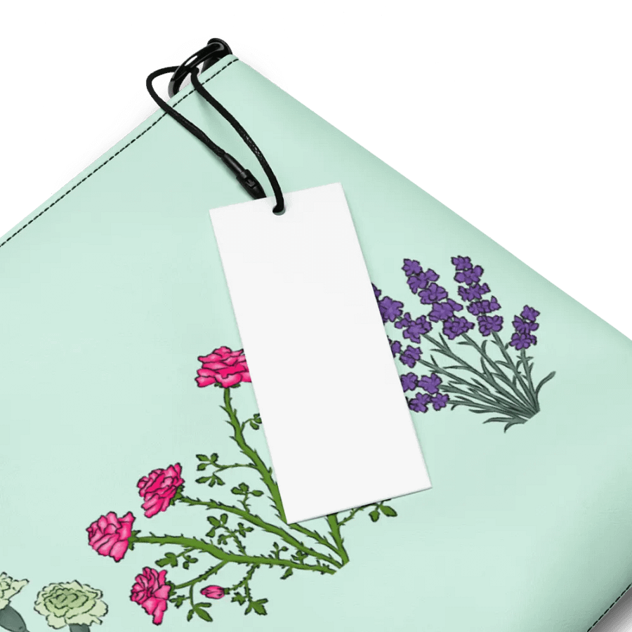 Floral Flag Art Print Pouch product image (8)