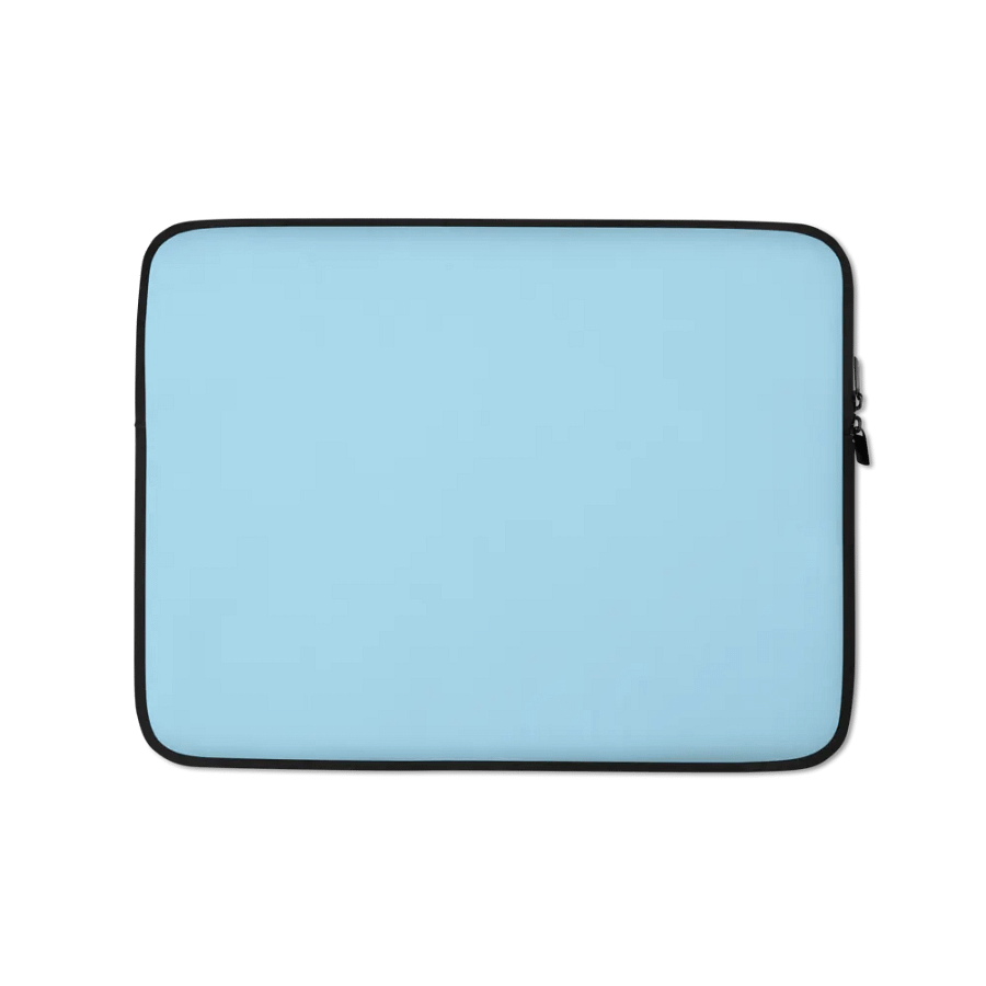 Sky Blue Laptop Sleeve product image (1)