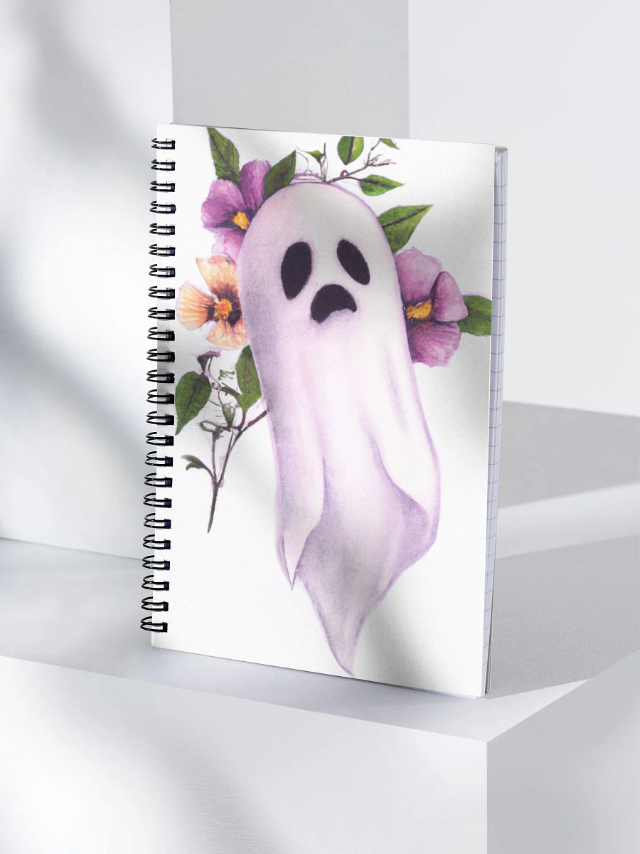 Floral Ghost notebook product image (3)