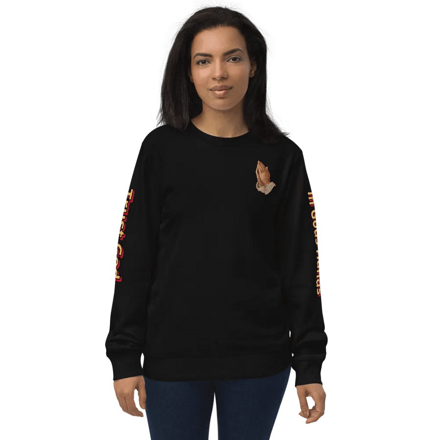 Divine Harmony Unisex Organic Sweatshirt product image (9)