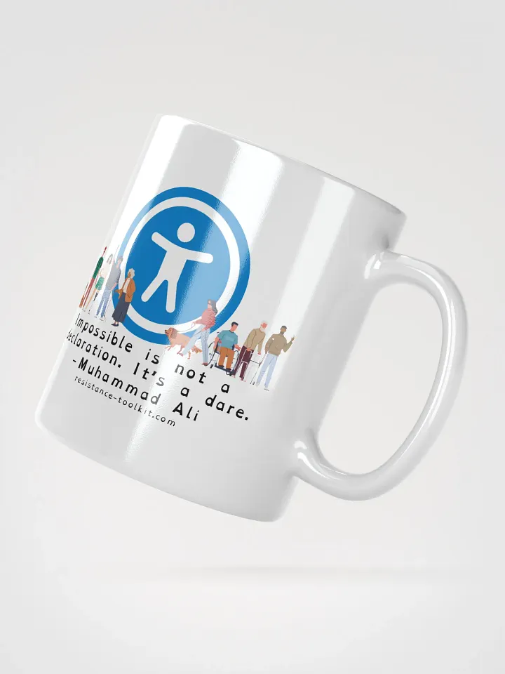 Imposible Is Not A Declaration - Mug product image (4)