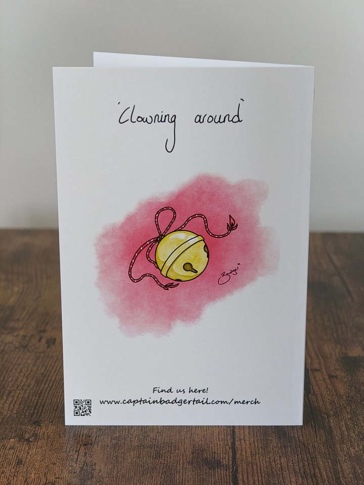 Clowning Around Greetings Card product image (2)