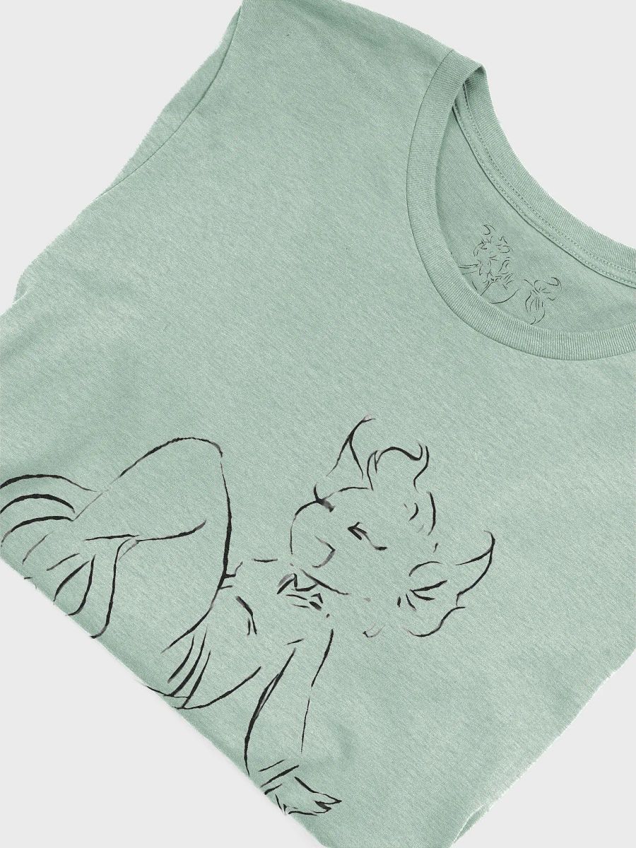 Mermaid Black Outline, T-Shirt product image (37)