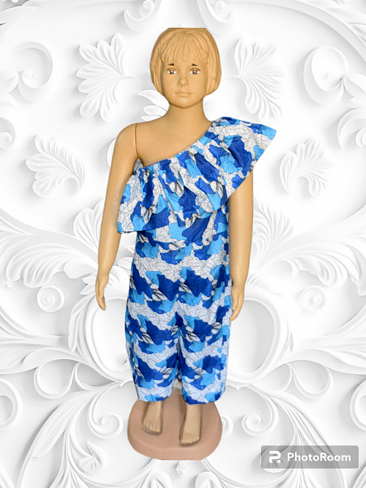 Mono strip jumpsuit 5-6 year product image (1)