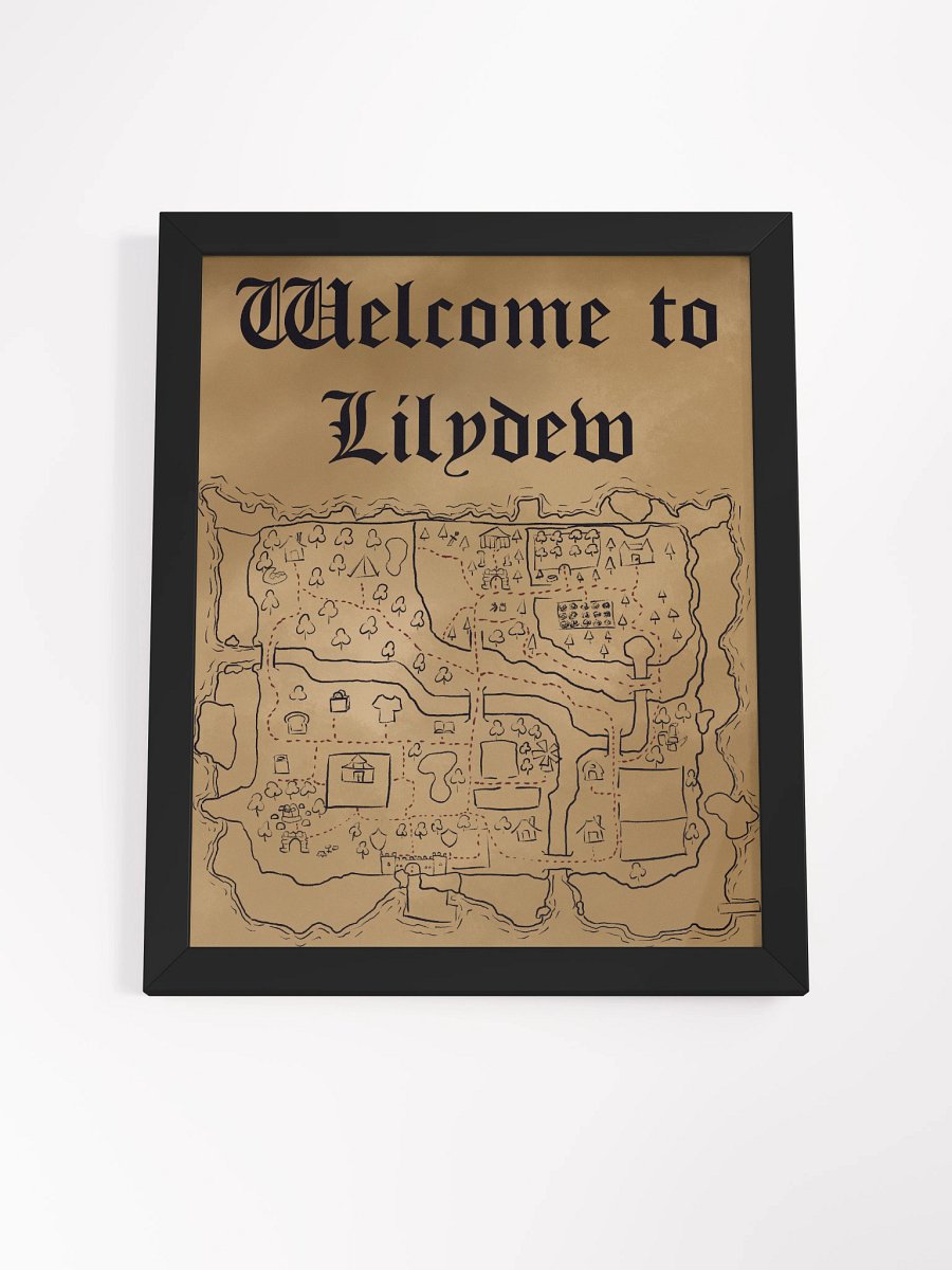 Hand-drawn Map of Lilydew product image (7)