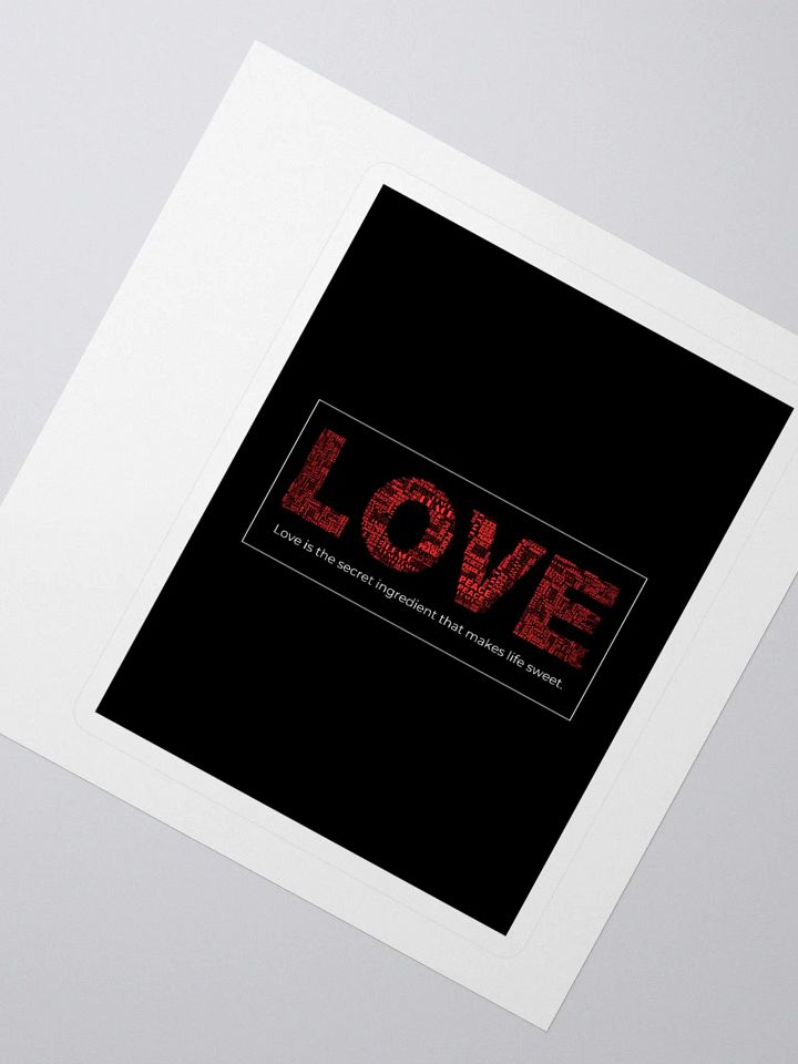 Love is the Secret Ingredient Stickers product image (2)