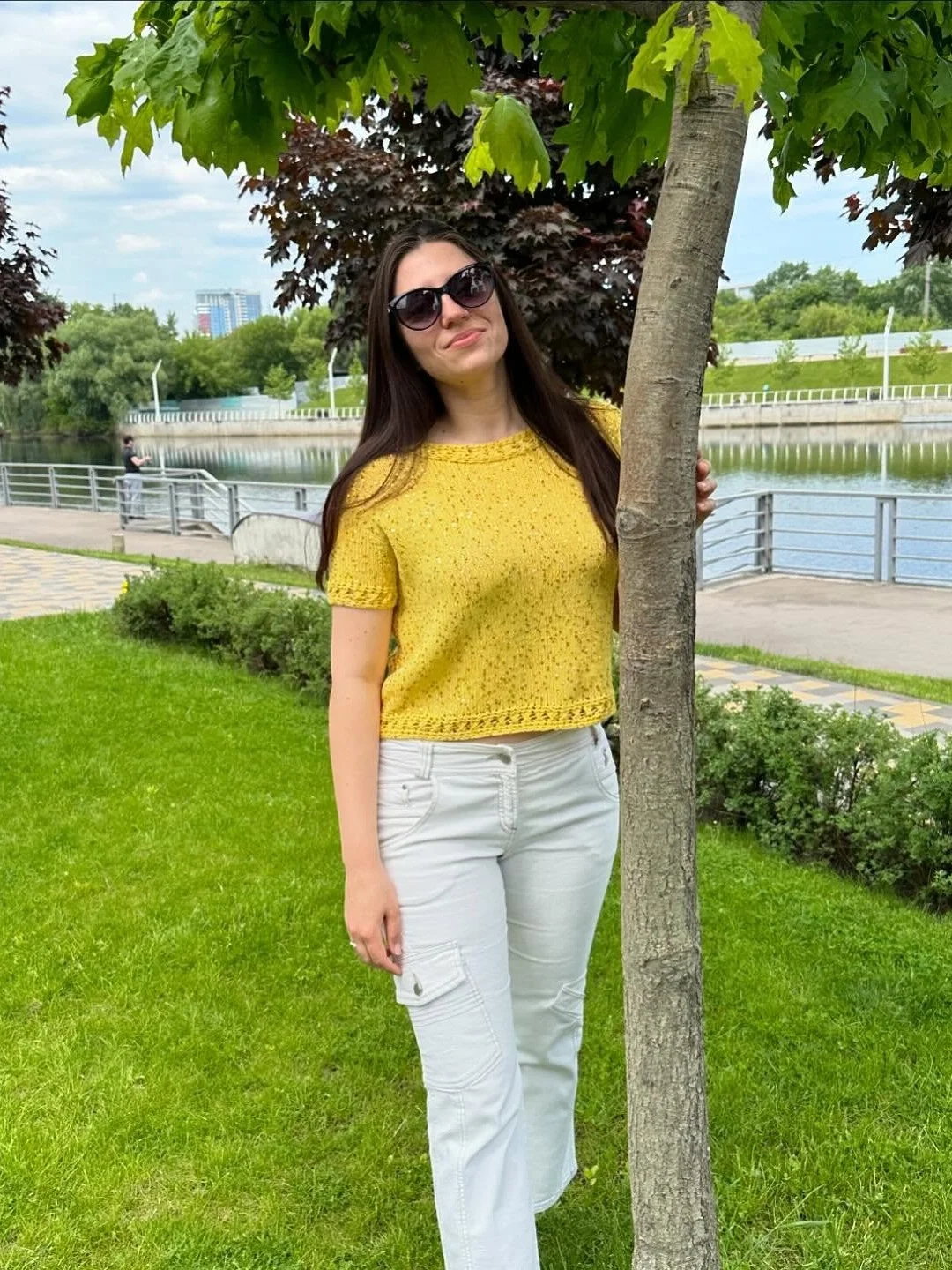 Схема вязания спицами - топа SAKURA-Топ с индивидуальной выкройкой product image (7)