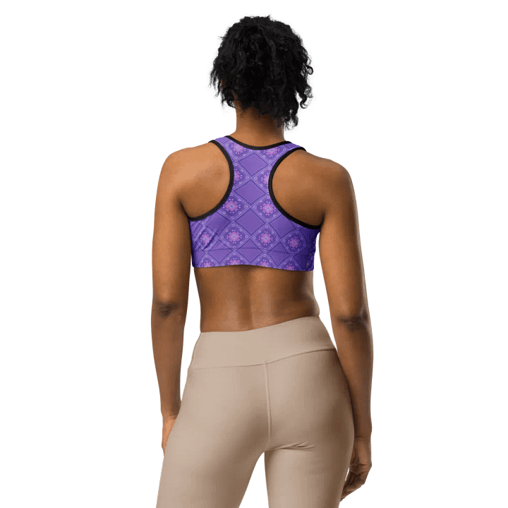 Lavender Purple01 Sports Bra product image (1)