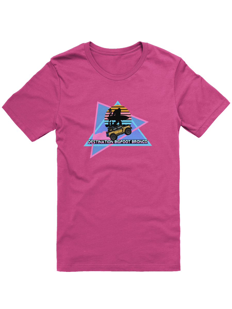 JC Edition Destination Bigfoot Bronco Full Frontal Retro-Inspired T-Shirt (Multiple Colors Available) product image (13)