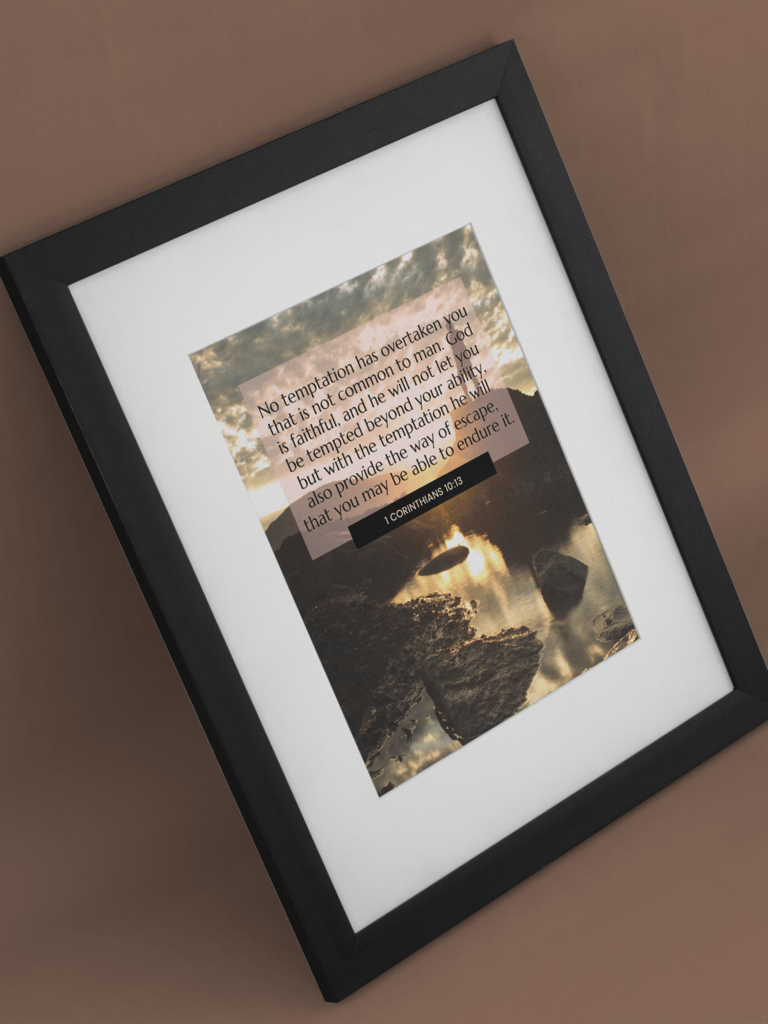 1 Corinthians 10:13 Printable product image (1)