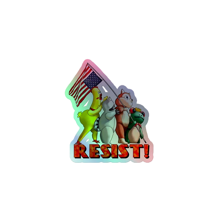 Resist! Holo Sticker product image (1)