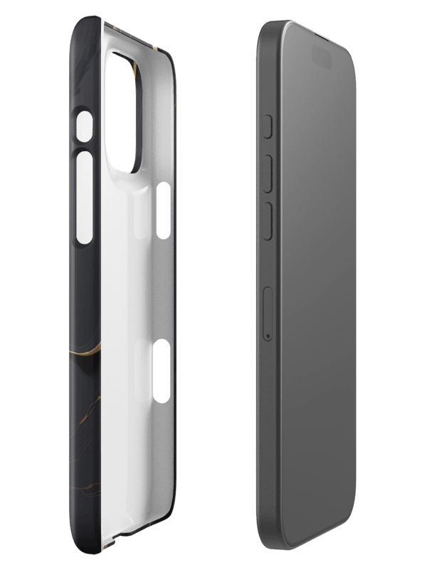Snap Case for iPhone – Golden Noir Elegance product image (47)
