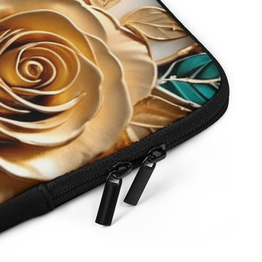 Golden Rose Luxe Laptop Sleeve product image (5)