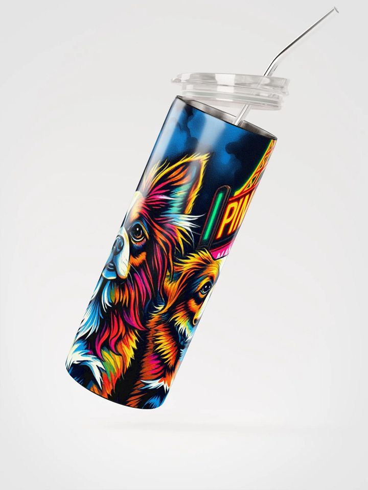 Neon Dogs Stainless Steel Tumbler product image (2)