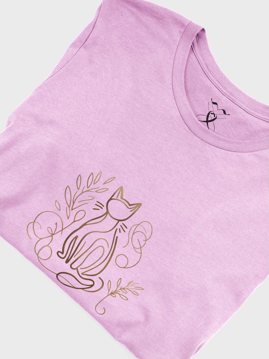Cat Line Graphic Bella+Canvas Unisex Supersoft T-Shirt product image (49)