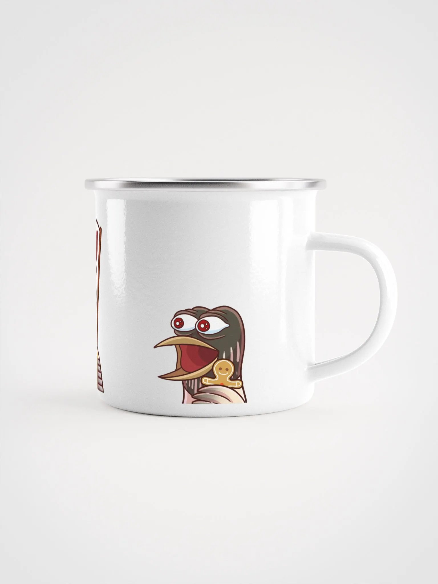 Enamel Holiday Struggle Mug product image (3)